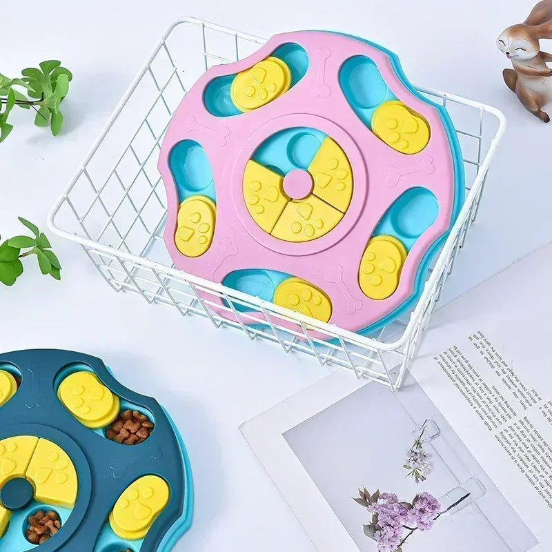 Zigglepop™ Boredom-Buster Puzzle Feeder — Slow Feeder & Brain Game for Dogs & Cats
