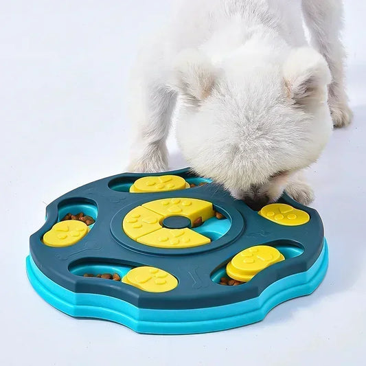 Zigglepop™ Boredom-Buster Puzzle Feeder — Slow Feeder & Brain Game for Dogs & Cats