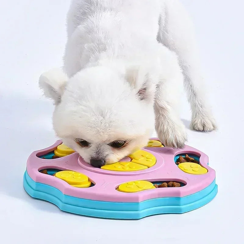 Zigglepop™ Boredom-Buster Puzzle Feeder — Slow Feeder & Brain Game for Dogs & Cats