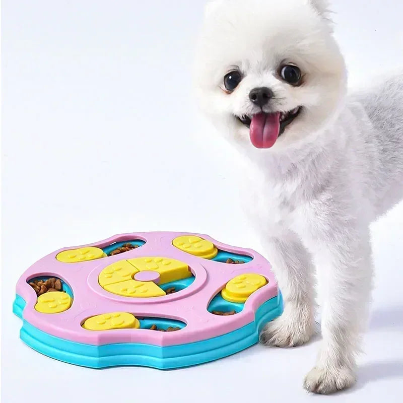 Zigglepop™ Boredom-Buster Puzzle Feeder — Slow Feeder & Brain Game for Dogs & Cats