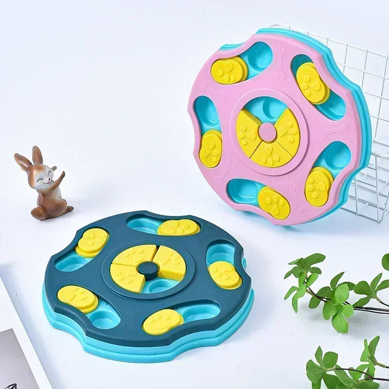 Zigglepop™ Boredom-Buster Puzzle Feeder — Slow Feeder & Brain Game for Dogs & Cats